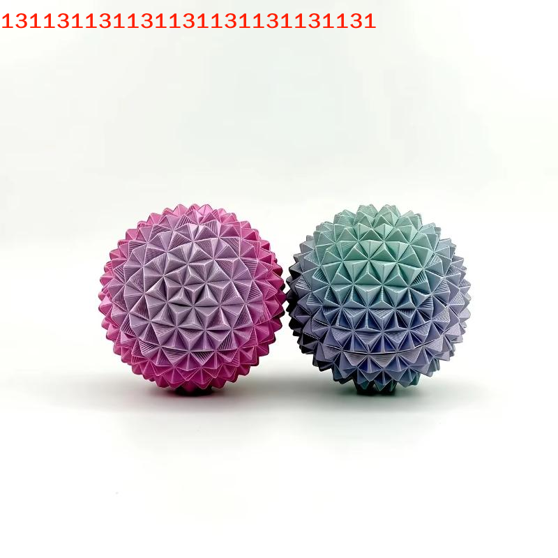 3D Printing Use - 3D-gedruckter Mehrspitziger Massageball 1 Stück Muskelschmerz-Linderungswerkzeug