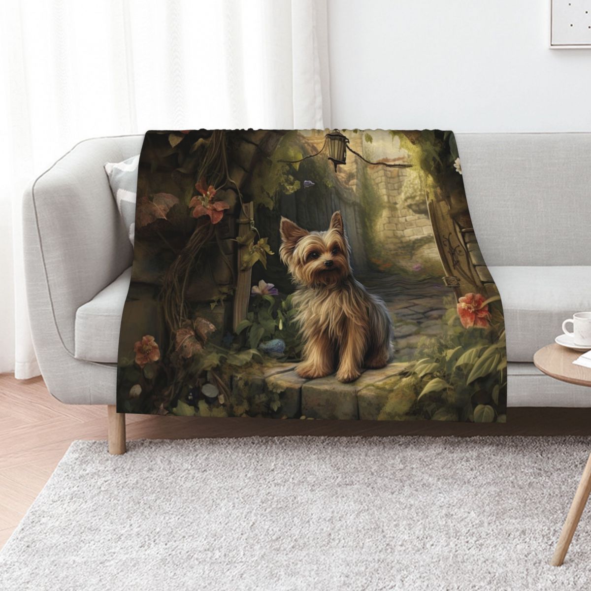 3D Printing Yorkshire - Kleiner Yorkshire Terrier in einem alten