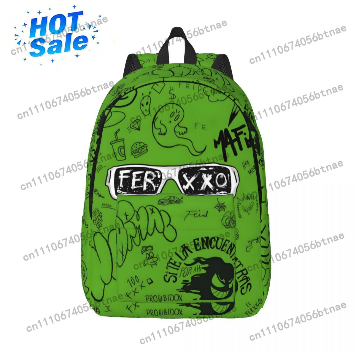 3D Printing Laptop - Benutzerdefinierter Feid Ferxxo Mor Canvas-Rucksack für
