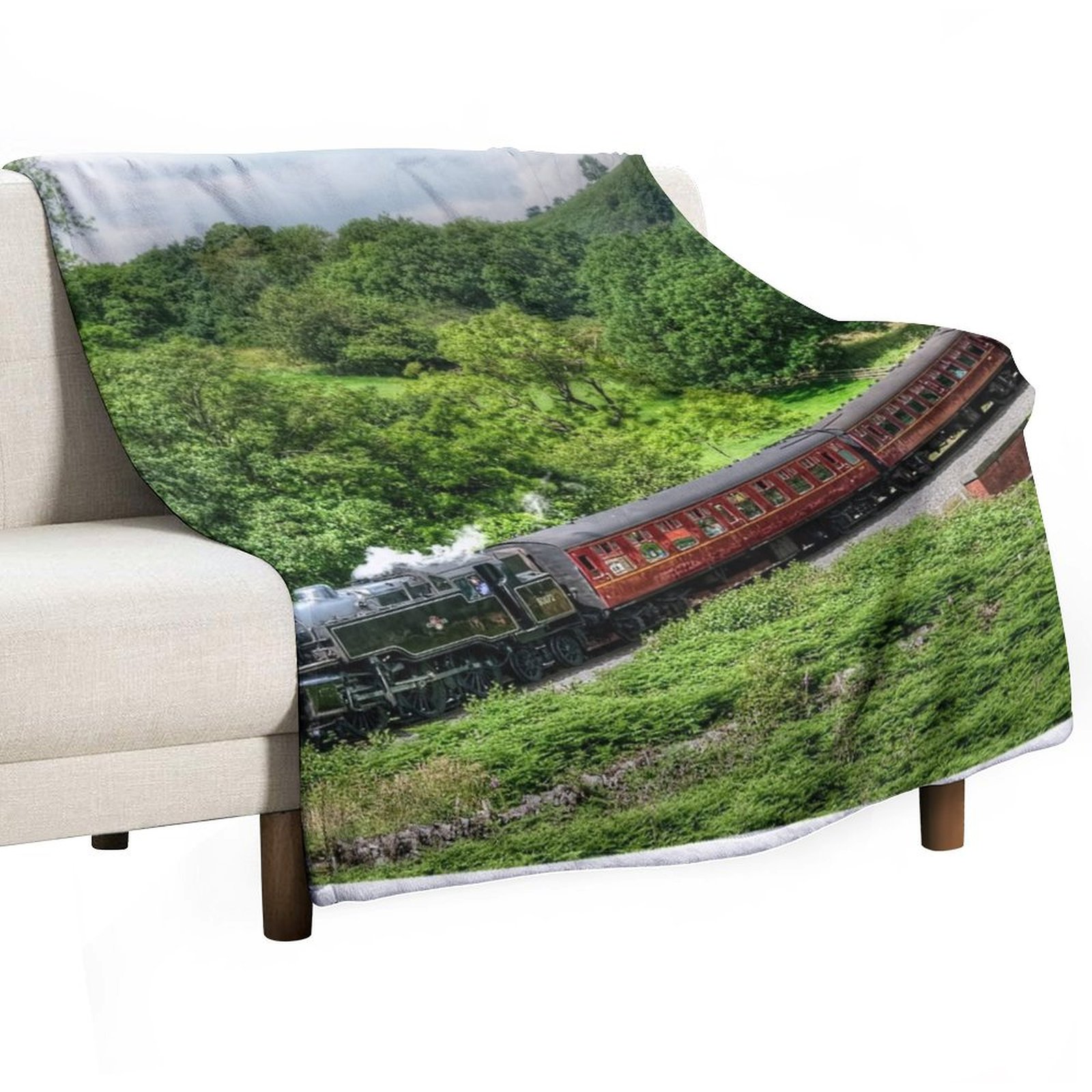 3D Printing Yorkshire - North Yorkshire Moors Railway Wolldecke, dekorativ,