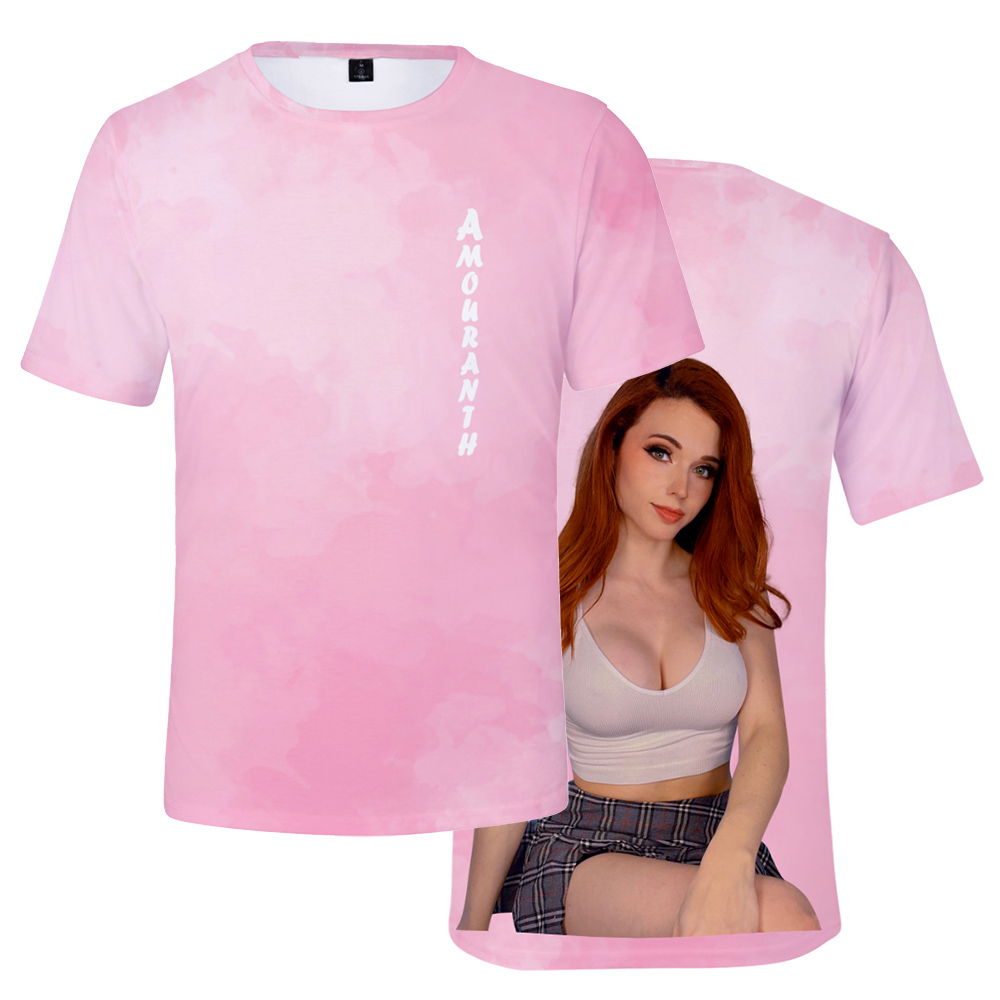 3D Printing Youtubers - Amouranth T-shirt Unisex Crewneck Kurzarm T