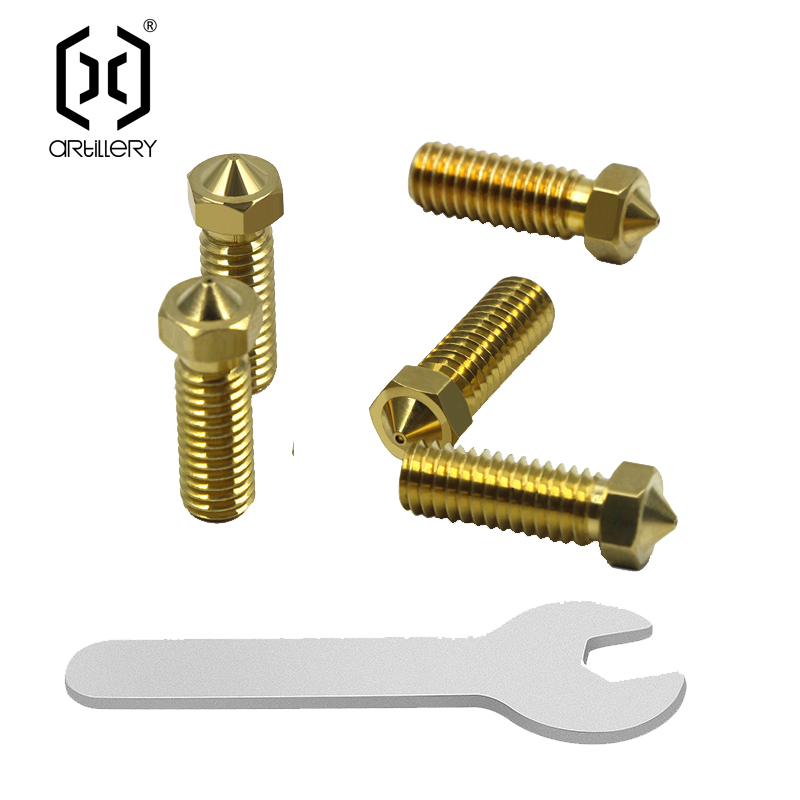 3D Printing Nozzle - E3D Messingdüse 0,2/0,4/0,6/0,8 mm Werkzeugsatz Extruder