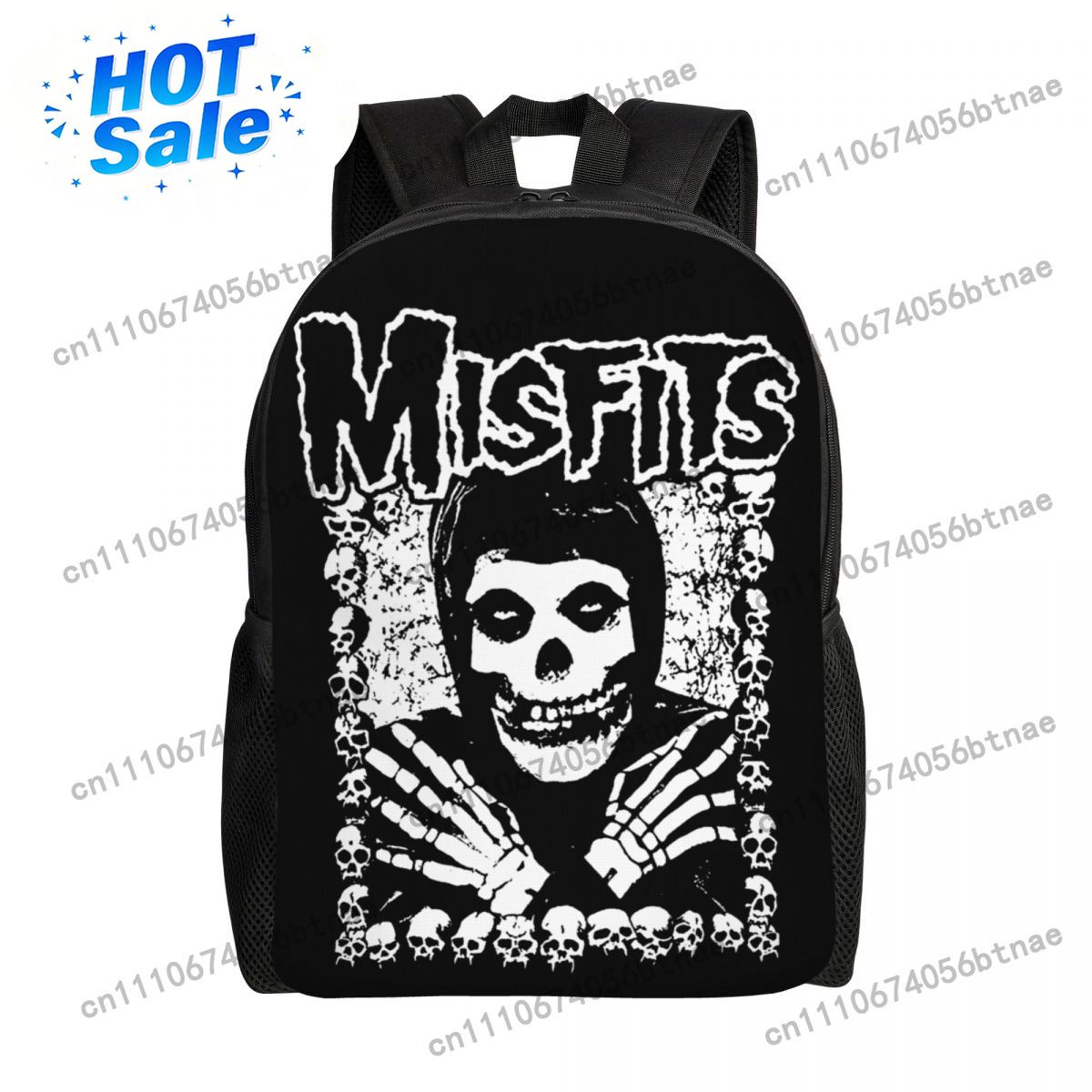 3D Printing Laptop - Custom Misfits Rock Punk Skull Laptop-Rucksack