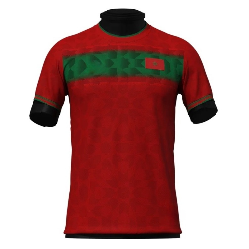 3D Printing Solo - 2026 Marokkanische Fußball-Events Kreatives Konzept-Trikot Sommerliches