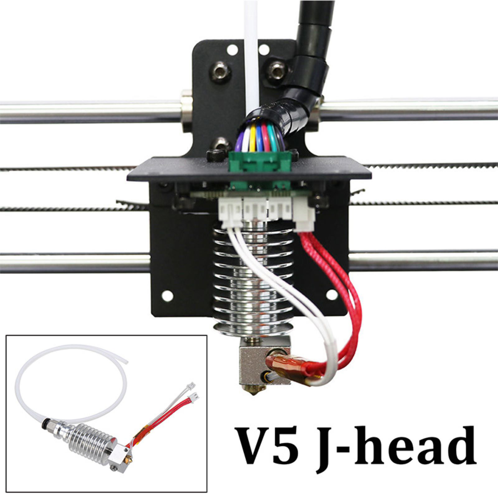 1 Stück V5 J-Head Hotend-Kit 0 – 3D Printer Hotend Kit Bewertung und Preis