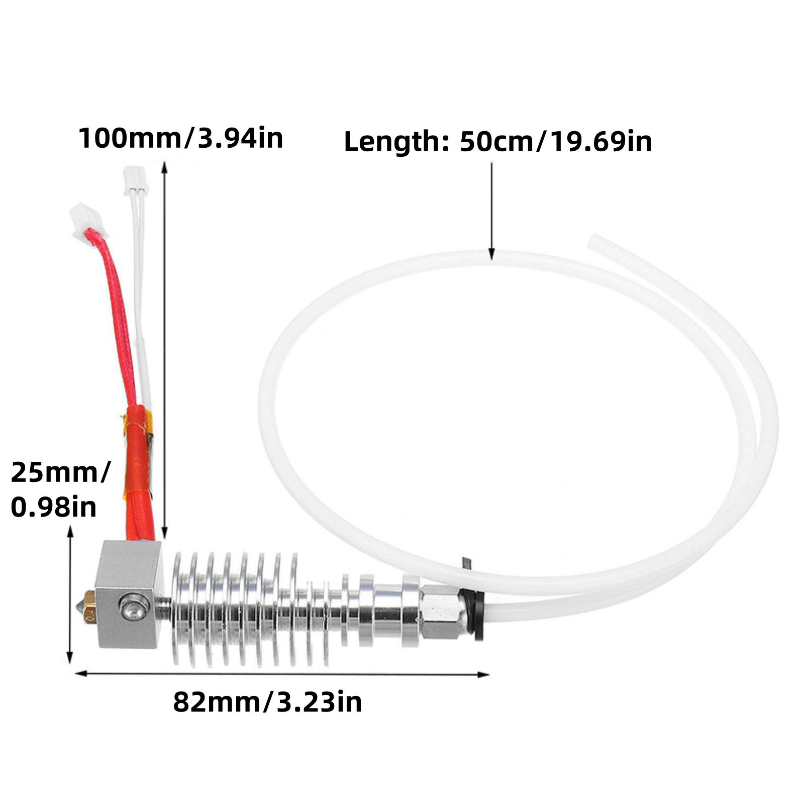 1 Stück V5 J-Head Hotend-Kit 0 – 3D Printer Hotend Kit Bewertung und Preis