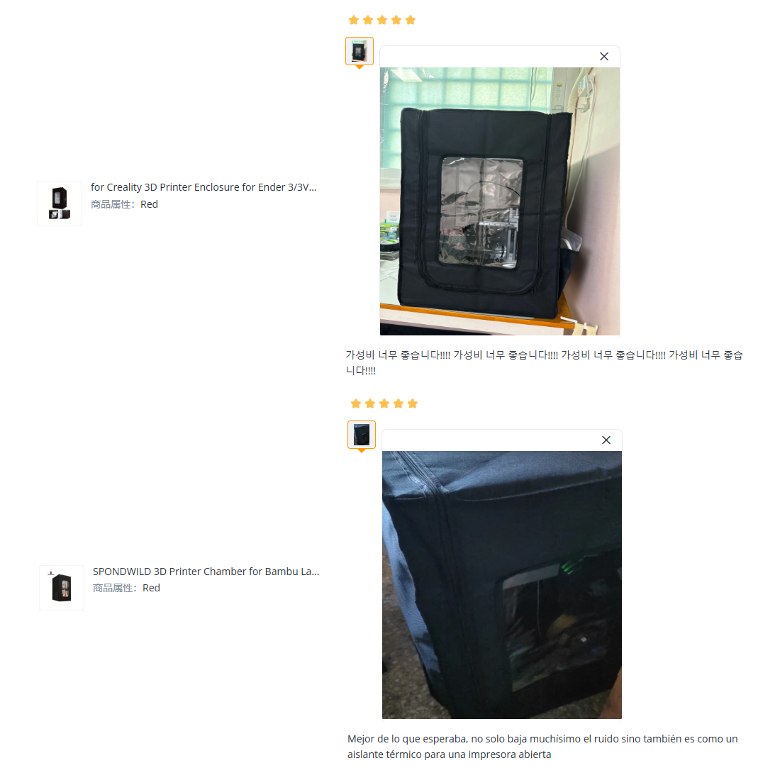 SPONDWILD 3D-Druckerkammer für – 3D Printer Enclosure Frame Bewertung und Preis