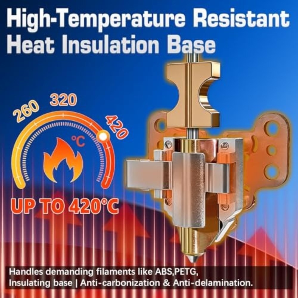 420 ° C Hochtemperatur-Hotend- – 3D Printer Hotend Kit Bewertung und Preis