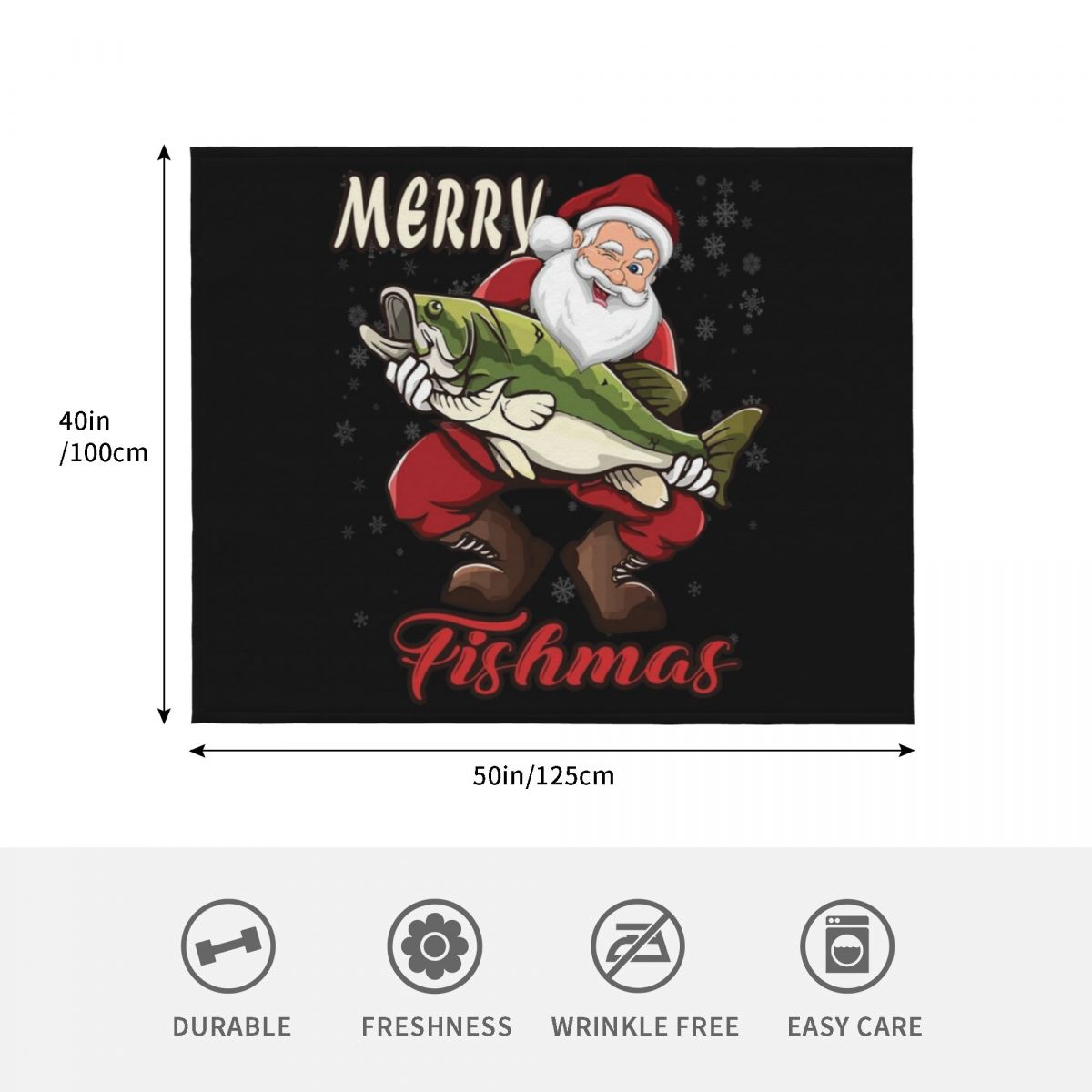 Frohe Fischmas – Lustige Bass- – 3D Printing Xmas Ideas Bewertung und Preis