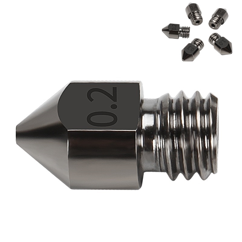 Super gehärtete Stahldüse MK8, – 3D Printing Nozzle Bewertung und Preis