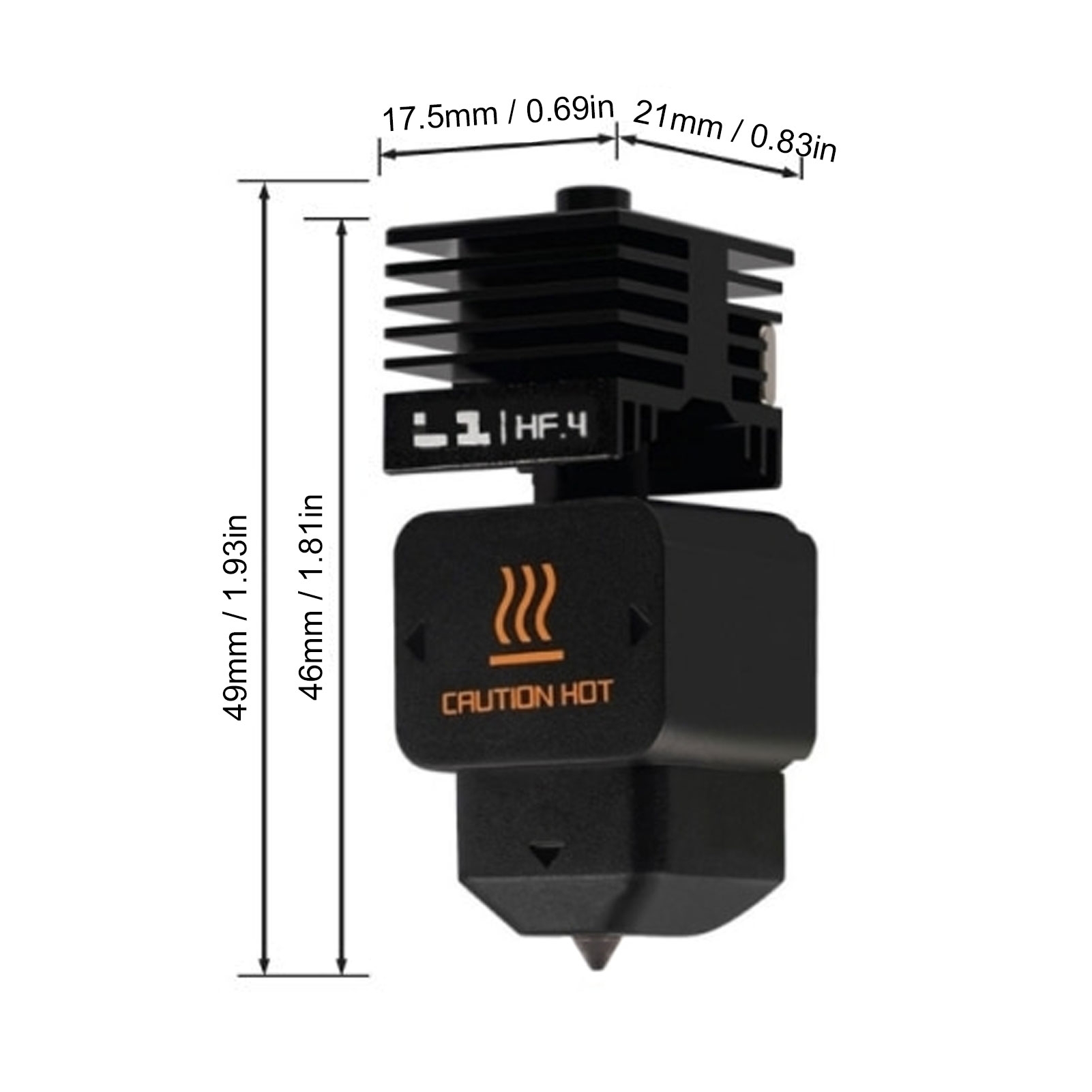 Hochdurchsatz-Hotend-Ersatz fü – 3D Printing Nozzle Bewertung und Preis