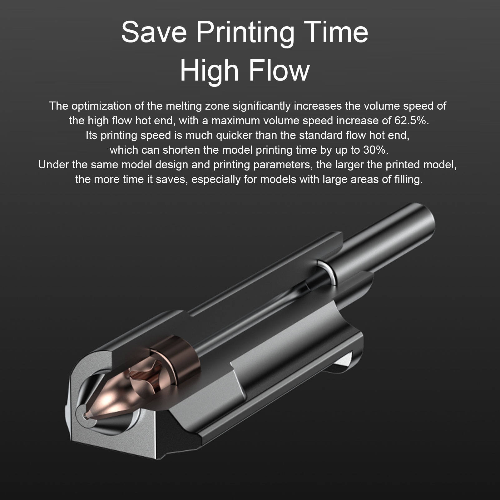Hochdurchsatz-Hotend-Ersatz fü – 3D Printing Nozzle Bewertung und Preis