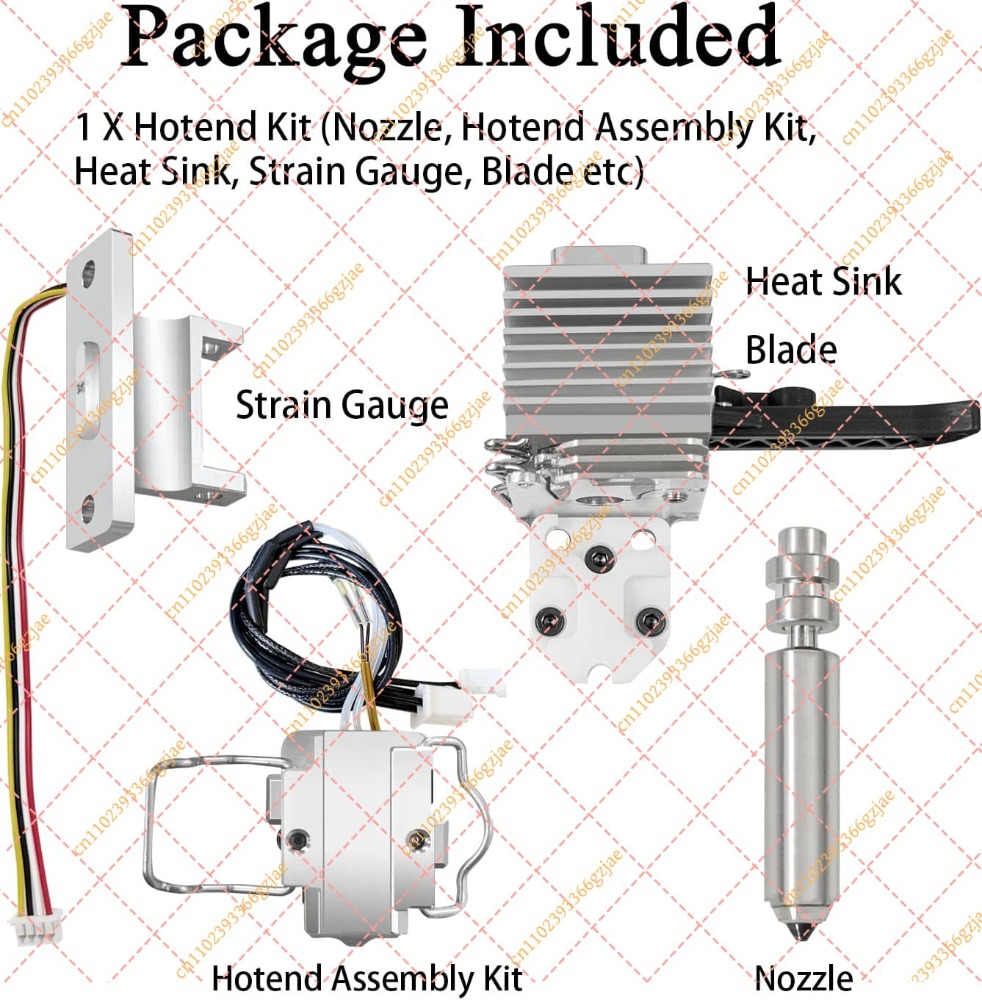 0,4mm Vormontiertes Hotend-Kit – 3D Printer Hotend Kit Bewertung und Preis