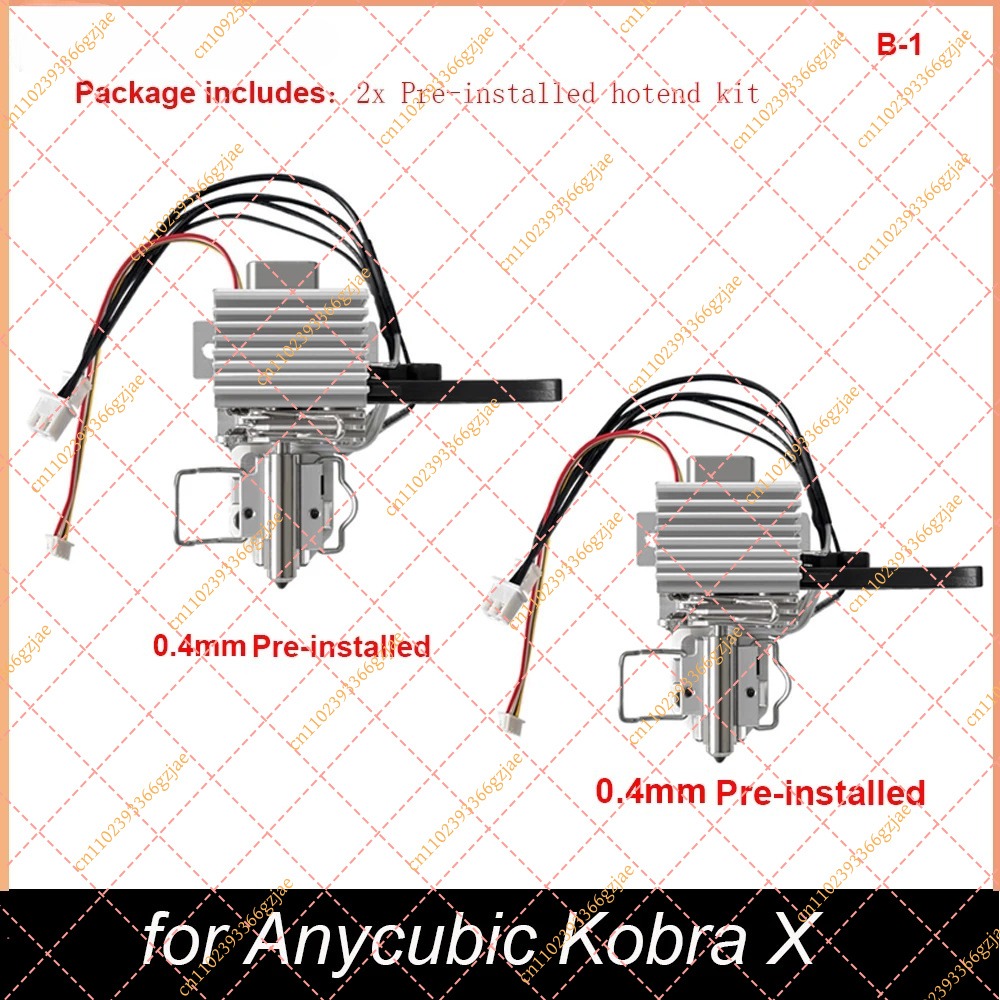 0,4mm Vormontiertes Hotend-Kit – 3D Printer Hotend Kit Bewertung und Preis