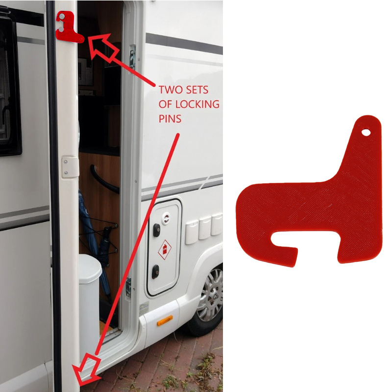 1 Stück Wohnwagen-Sicherheitst – 3D Printing Model Free Bewertung und Preis