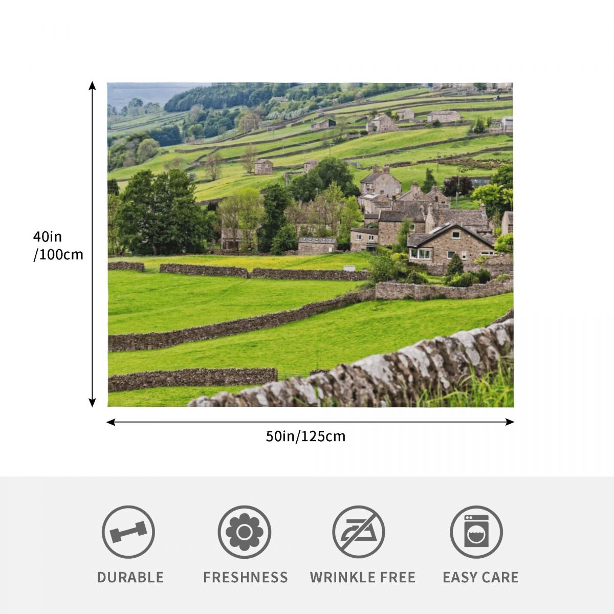 Gunnerside Yorkshire Überwurfd – 3D Printing Yorkshire Bewertung und Preis