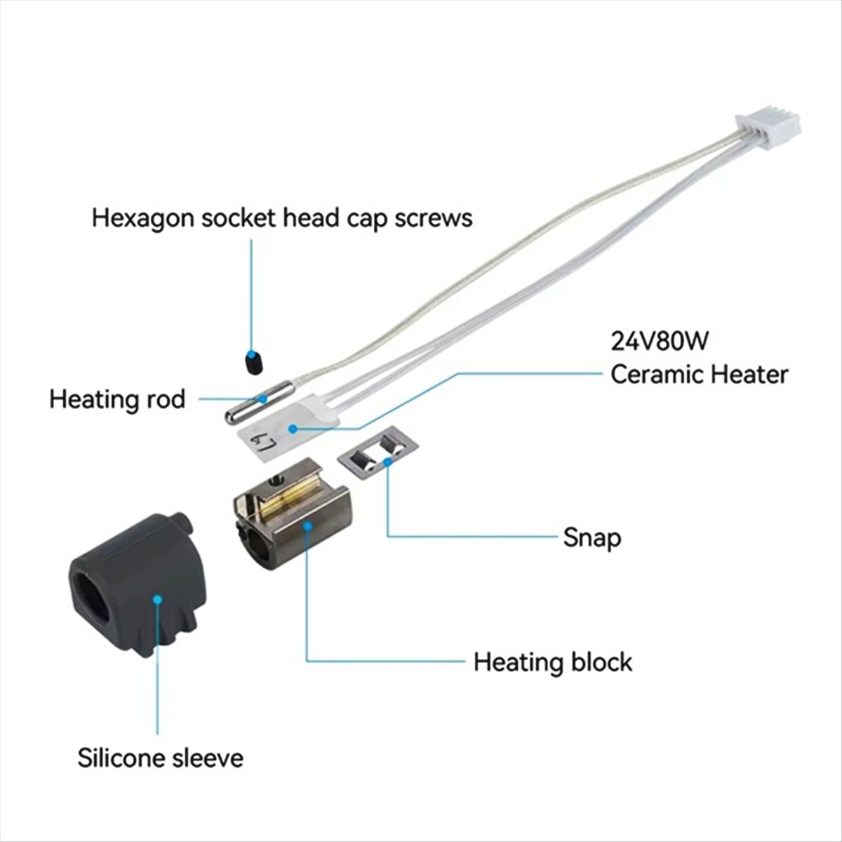 A59E 2 Stück für 3 Max Hotend- – 3D Printer Hotend Kit Bewertung und Preis