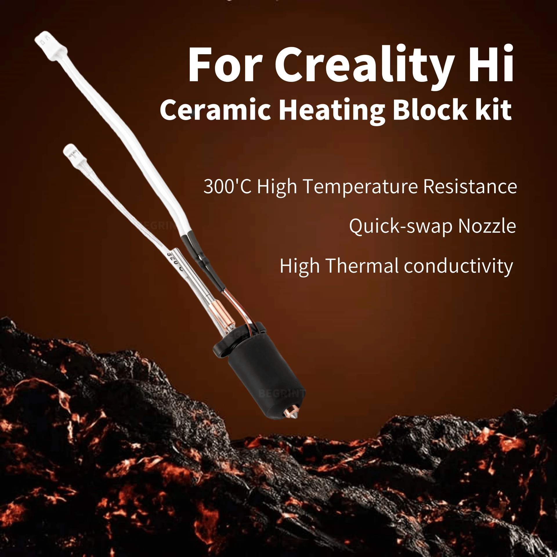 Hochtemperatur-Keramik-Heizung – 3D Printer Hotend Kit Bewertung und Preis