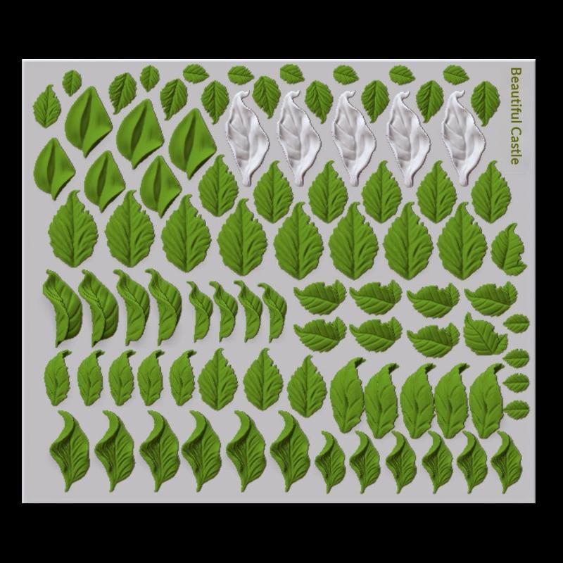 Miniatur-Blatt-Silikonform 3D- – 3D Printing Earrings Bewertung und Preis