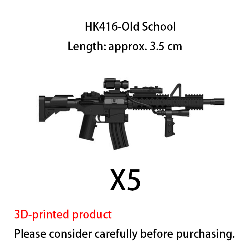 Militärische 3D-gedruckte Waff – 3D Printing Lego Bricks Bewertung und Preis