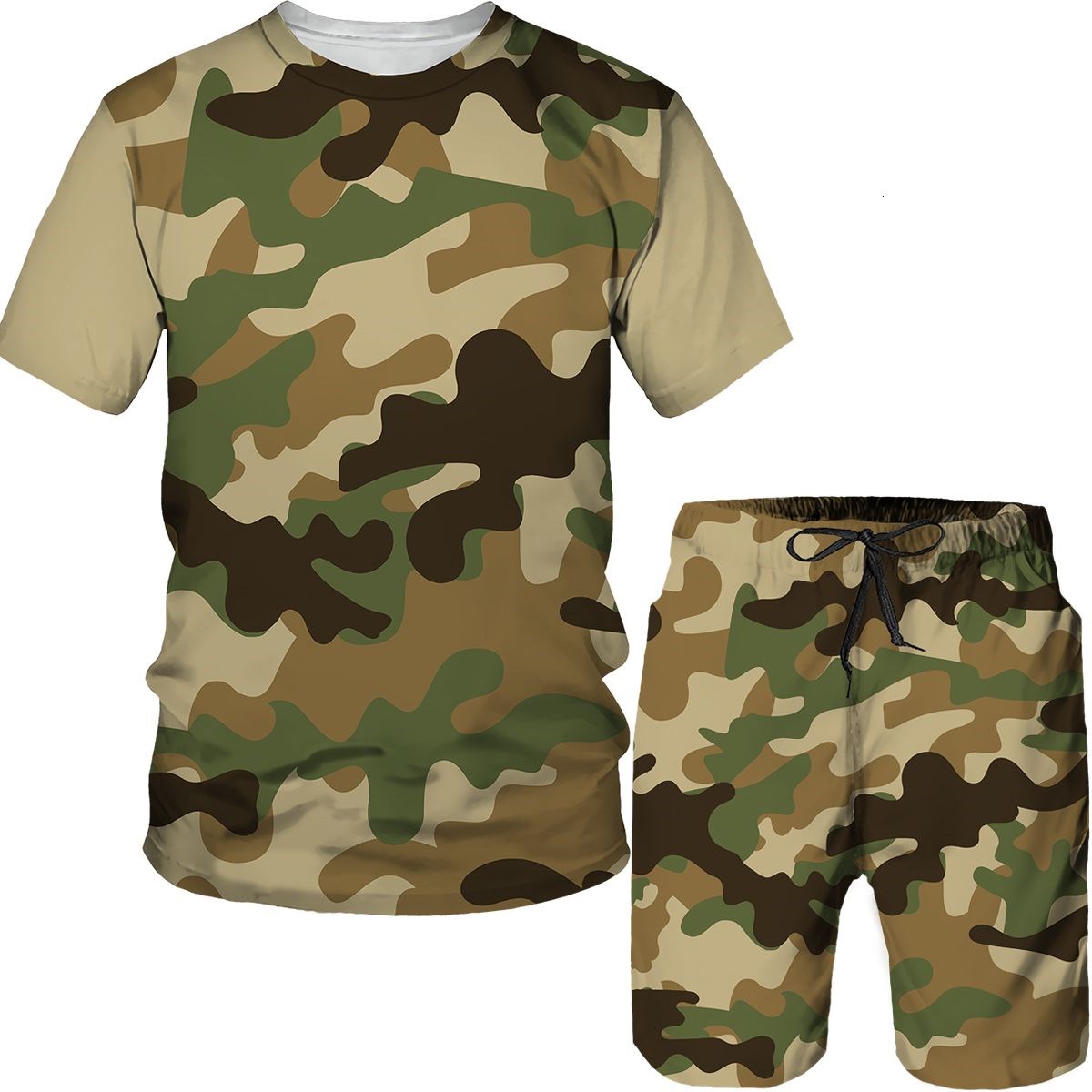 Camouflage Herrenanzüge Camo 3 – 3D Printing Custom Bewertung und Preis