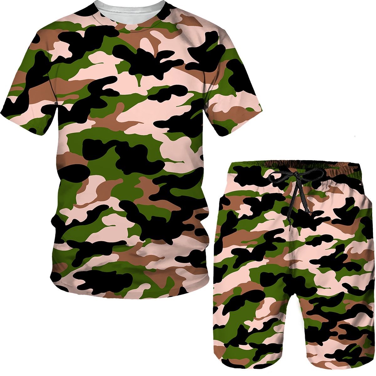 Camouflage Herrenanzüge Camo 3 – 3D Printing Custom Bewertung und Preis