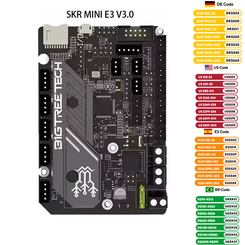 BIGTREETECH SKR MINI E3 V3.0 3 – 3D Printing Nozzle Bewertung und Preis