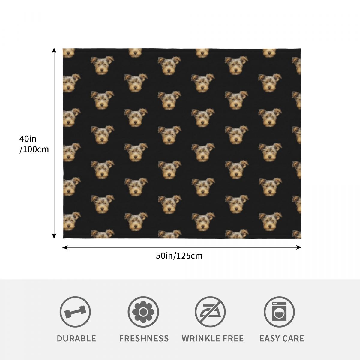 Yorkshire-Terrier-Wurfdecke, S – 3D Printing Yorkshire Bewertung und Preis