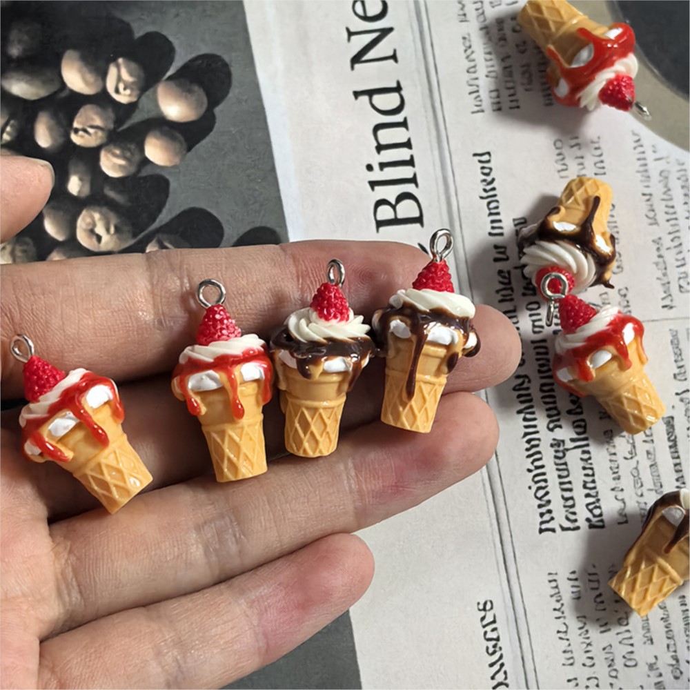10 Stück Niedliche 3D-Simulati – 3D Printing Earrings Bewertung und Preis