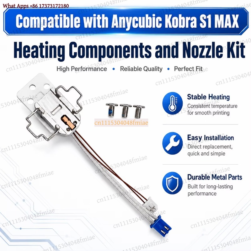 Anycubic Kobra S1 MAX Heizdüse – 3D Printer Hotend Kit Bewertung und Preis