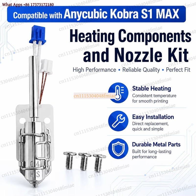 Anycubic Kobra S1 MAX Heizdüse – 3D Printer Hotend Kit Bewertung und Preis