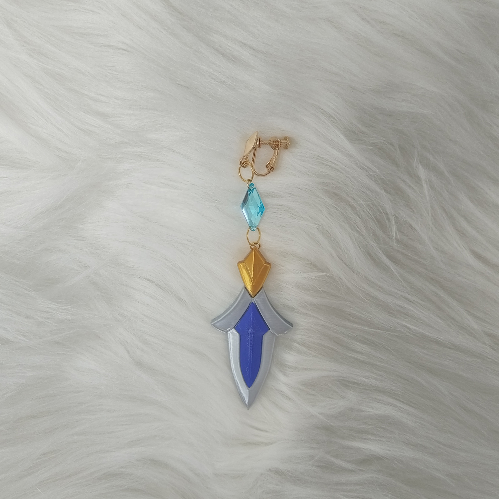 NEU Genshin Impact Lohen Cospl – 3D Printing Earrings Bewertung und Preis