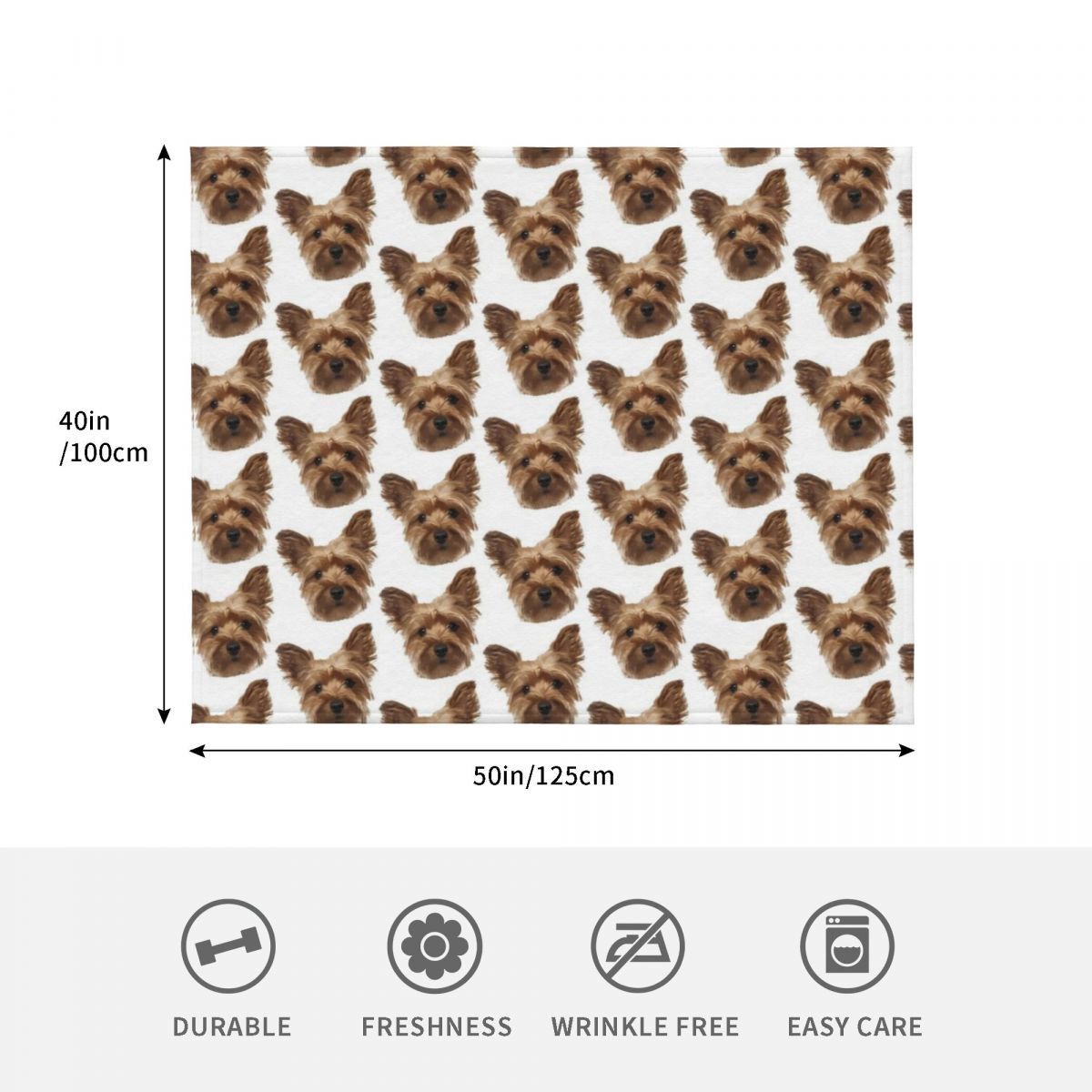 Yorkshire-Terrier-Wurfdecke, l – 3D Printing Yorkshire Bewertung und Preis
